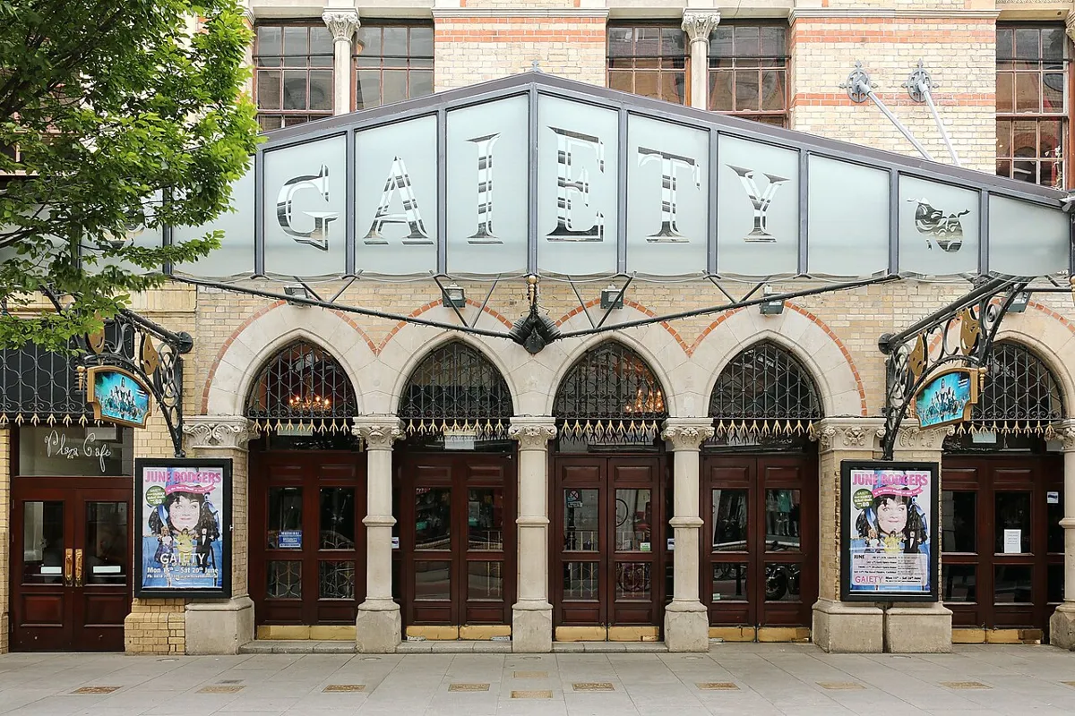 Photo of the Gaiety Theatre, South King Street, the venue. Not a photo of this event.
