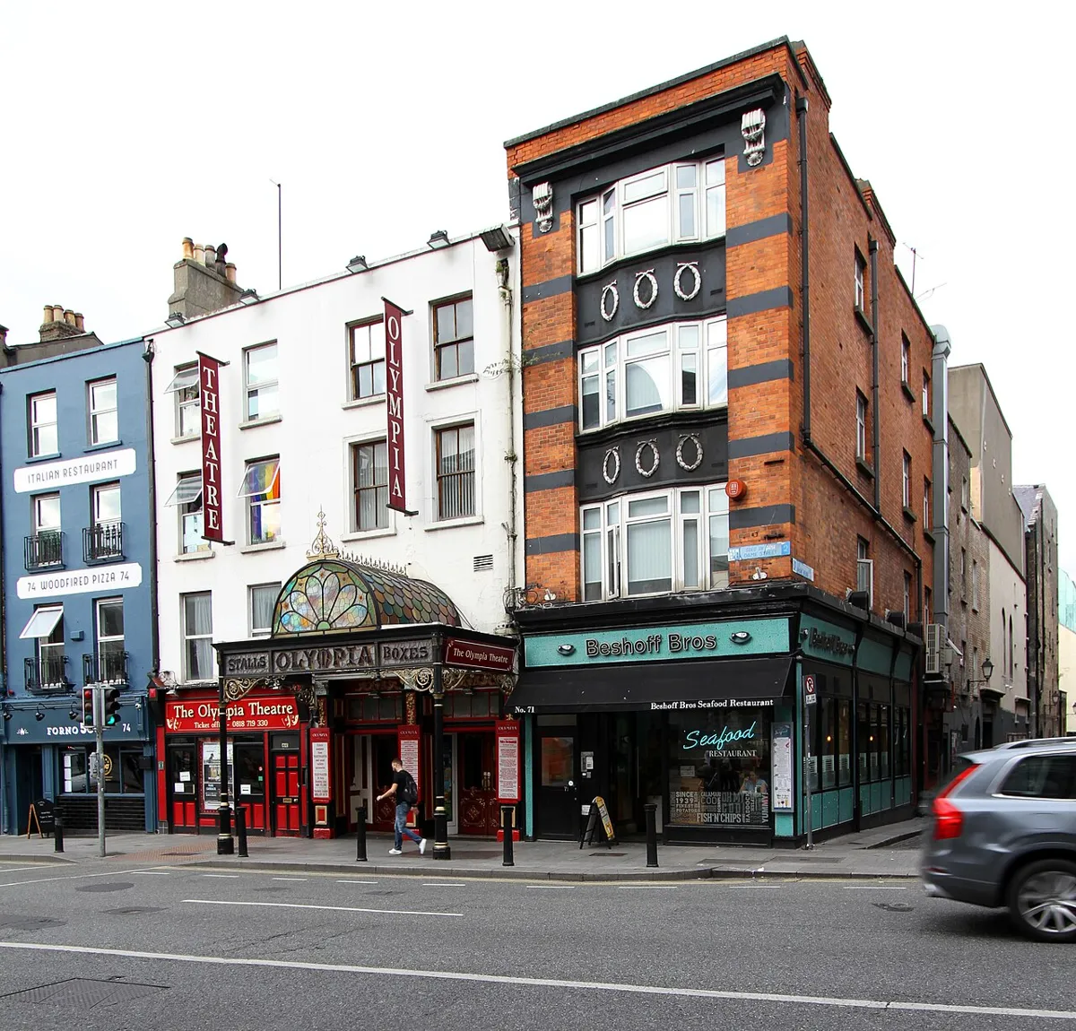 Photo of 3Olympia Theatre on Dame Street, the venue. Not a photo of this event.